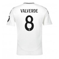 Real Madrid Federico Valverde #8 Hemmatröja 2024-25 Korta ärmar